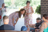 Catherine Duchess of Cambridge visit to The Nook, Framlingham Earl, Norfolk, UK - 25 Jun 2020