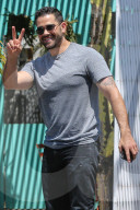Jesse Metcalfe is in high spirits as heâ€™s seen for the first time since his ex fiancÃ©e Cara Santana stepped out with a new man.