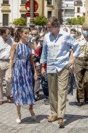 ROYALS - Spanische Royals besuchen Sevilla