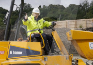 Boris Johnson visits Black Country and Marches IoT Construction