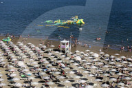 NEWS - Coronavirus: Strandleben in Jesolo bei Venedig