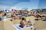 NEWS - Coronavirus: Strandleben in Jesolo bei Venedig