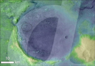 The ancient lakeshore of Jezero crater on Mars