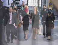 Johnny Depp and ex-wife Amber Heard arrive at High Court ahead of Hollywood star's legal battle with The Sun