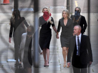Johnny Depp and ex-wife Amber Heard arrive at High Court ahead of Hollywood star's legal battle with The Sun