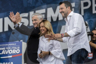 NEWS - Italien:  Politische Kundgebung "Gemeinsam für die Arbeit Italiens" in Rom