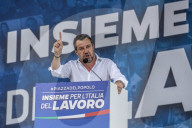 NEWS - Italien:  Politische Kundgebung "Gemeinsam für die Arbeit Italiens" in Rom