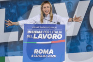 NEWS - Italien:  Politische Kundgebung "Gemeinsam für die Arbeit Italiens" in Rom