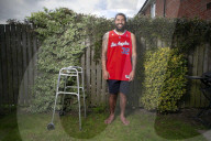 The Hull KR prop suffered a serious spinal injury in January but straight after the operation he vowed to recover. On 13 May he took his first, unaided steps