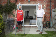 The Hull KR prop suffered a serious spinal injury in January but straight after the operation he vowed to recover. On 13 May he took his first, unaided steps