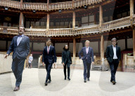 Rishi Sunak and Oliver Dowden Visit Shakespeare's Globe