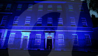 No10 Lit for NHS 72nd Anniversary