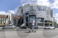 NEWS - Coronavirus: Kunstinstallation an der Bastille Oper in Paris dankt den Gesundheitsmitarbeitenden