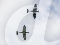 ARMED FORCES PAY TRIBUTE TO FORCES SWEETHEART WITH FLYPAST AT THE FUNERAL OF DAME VERA LYNN