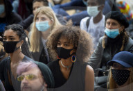 Black Lives Matter protest , Parliament Square, Westminster, 
London, Great Britain 
11th July 2020 

A protest against the murders of innocent black lives in the US & the UK.