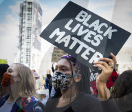 Black Lives Matter protest , Parliament Square, Westminster, 
London, Great Britain 
11th July 2020 

A protest against the murders of innocent black lives in the US & the UK.