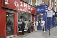 Locks off! London barbers reopen after lockdown - photo essay. Photographer Christian Sinibaldi went to five salons and met some of their first clients in need of a trim.