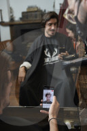 Locks off! London barbers reopen after lockdown - photo essay. Photographer Christian Sinibaldi went to five salons and met some of their first clients in need of a trim.