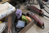 Locks off! London barbers reopen after lockdown - photo essay. Photographer Christian Sinibaldi went to five salons and met some of their first clients in need of a trim.