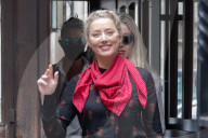 Johnny Depp and Amber Heard at the Royal Courts of Justice