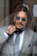 Johnny Depp At The Royal Courts Of Justice