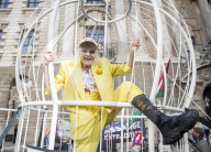 Dame Vivienne Westwood protest against the US extradition of Julian Assange