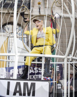 Dame Vivienne Westwood protest against the US extradition of Julian Assange