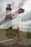 For more than 200 years, the lighthouse at Orford Ness has warned mariners they are nearing Europe's longest shingle spit. But as the sea steadily reclaims the land on which it is built, its owner has decided the time is right for the lighthouse to come d