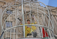 Julian Assange: Dame Vivienne Westwood leads protest