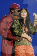USA - 2011 - Nicole Scherzinger ft 50 Cent "Right There" Music Video in Los Angeles