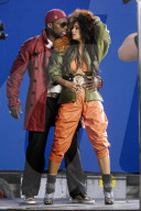 USA - 2011 - Nicole Scherzinger ft 50 Cent "Right There" Music Video in Los Angeles
