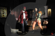 USA - 2011 - Nicole Scherzinger ft 50 Cent "Right There" Music Video in Los Angeles