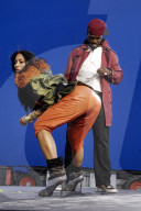 USA - 2011 - Nicole Scherzinger ft 50 Cent "Right There" Music Video in Los Angeles