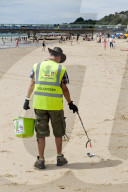 ‘It was so gross, I nearly cried’: Meet the UK’s litter-picking army – fighting our rising tide of filth. Thousands of volunteers are trying to keep Britain clean as people go wild after lockdown. We join some in Bournemouth, as they face the disca