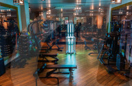 Robot gym cleaner in action as UK gyms are allowed to open