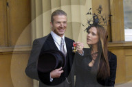 David and Victoria Beckham file photo