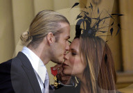 David and Victoria Beckham file photo