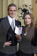 David and Victoria Beckham file photo