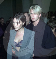 David and Victoria Beckham file photo