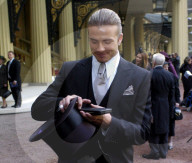 David and Victoria Beckham file photo