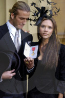 David and Victoria Beckham file photo