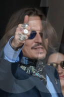 Johnny Depp At The Royal Courts Of Justice