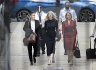 Johnny Depp at the High Court