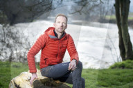 Johnny Palmer the owner of the river island at Warleigh Weir near Bath, a popular wild swimming spot which he believes is threatened by water pollution