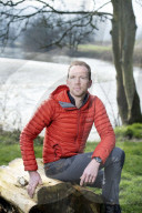 Johnny Palmer the owner of the river island at Warleigh Weir near Bath, a popular wild swimming spot which he believes is threatened by water pollution