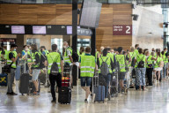 NEWS - Neuer Berliner Flughafen BER testet das Gepäcksystem