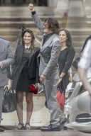 Johnny Depp leaves the High Court 