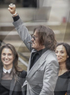 Johnny Depp leaves the High Court 
