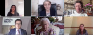 Behind-the-scenes moment Princess Anne teaches her mother the Queen how to use Zoom 