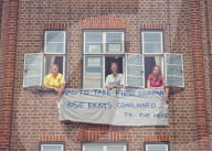 Police order removal of 'white silence is violence' banner in London
Flatmates told to replace banner hanging in Crouch End street with something less ‘offensive’